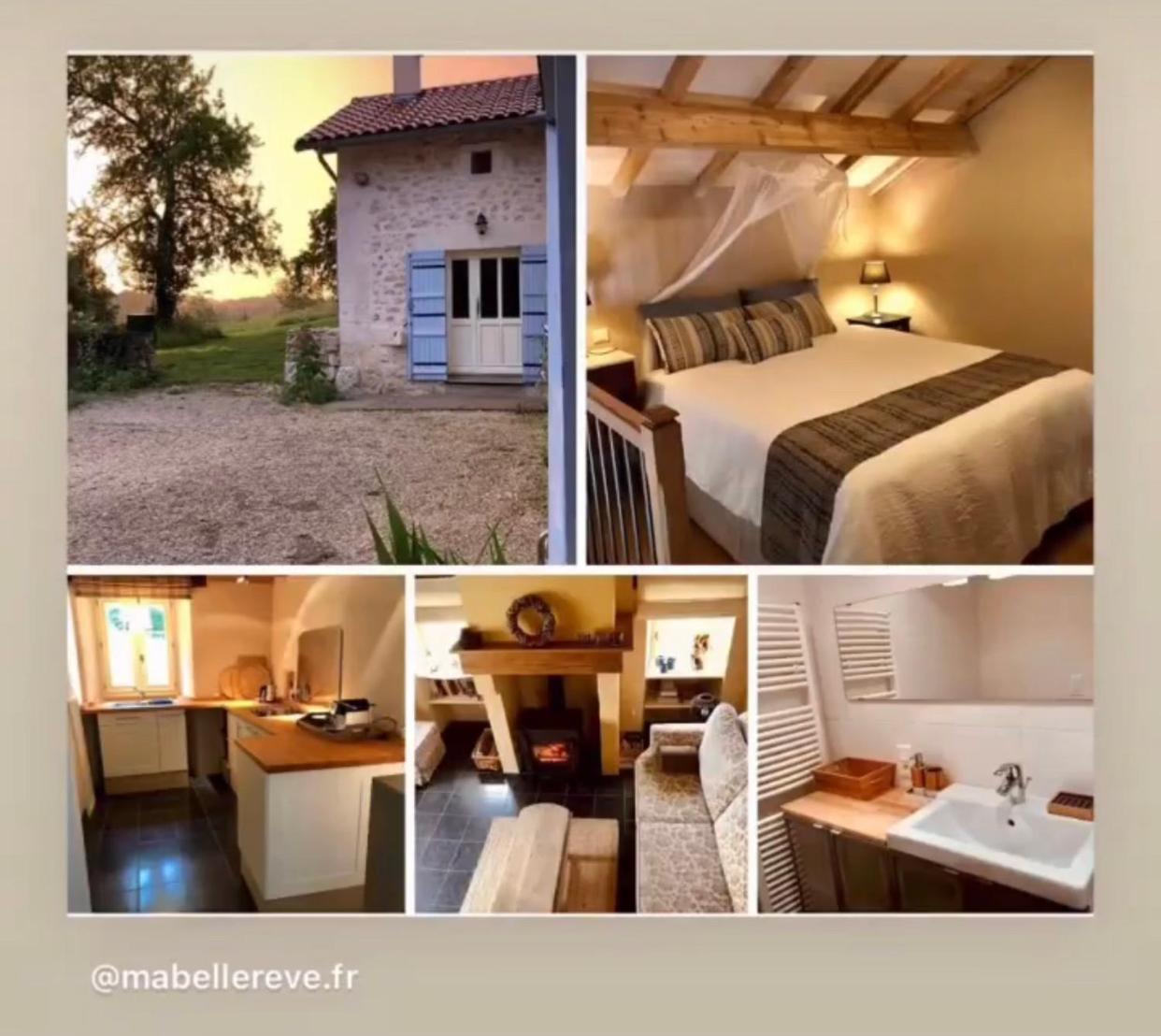 Bed and Breakfast MaBelle rêve Saint-Pierre-de-Côle Esterno foto